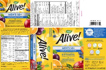 Nature's Way Alive! Once Daily Men's 50+ - multivitamin supplement