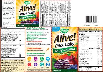 Nature's Way Alive! Once Daily Multi-Vitamin Ultra Potency - multivitamin supplement