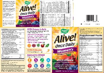 Nature's Way Alive! Once Daily Women's - multivitamin supplement