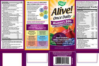 Nature's Way Alive! Once Daily Women's 50+ Ultra Potency - supplement