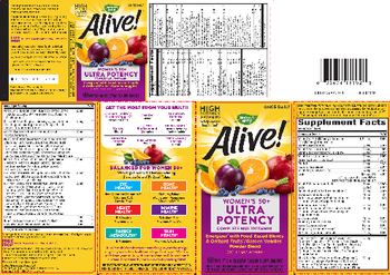 Nature's Way Alive! Once Daily Women's 50+ Ultra Potency Complete Multivitamin - multivitamin supplement