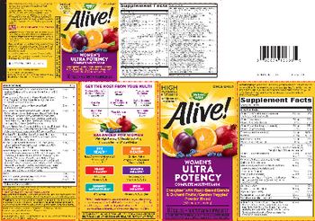 Nature's Way Alive! Once Daily Women's Ultra Potency Complete Multivitamin - multivitamin supplement