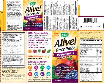 Nature's Way Alive! Once Daily Women's - multivitamin supplement