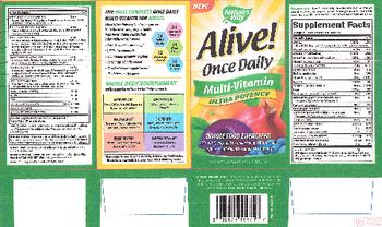 Nature's Way Alive! Once Daily - supplement