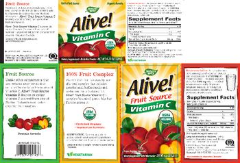 Nature's Way Alive! Vitamin C - supplement