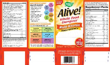 Nature's Way Alive! Whole Food Energizer Max Potency - supplement