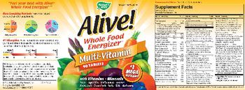 Nature's Way Alive! Whole Food Energizer Multi-Vitamin - supplement