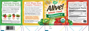 Nature's Way Alive! Whole Food Vitamin C - supplement