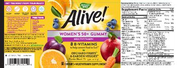 Nature's Way Alive! Women's 50+ Gummy Multivitamin - multivitamin supplement
