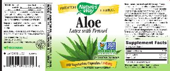 Nature's Way Aloe 140 mg - supplement
