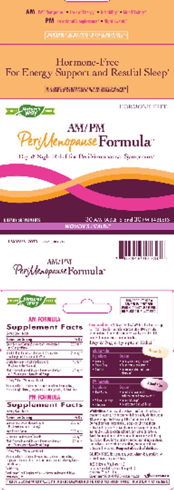 Nature's Way AM/PM PeriMenopause Formula PM Formula - supplement
