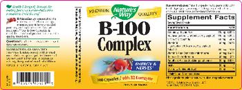 Nature's Way B-100 Complex - supplement