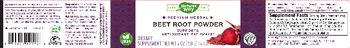 Nature's Way Beet Root Powder 3 g - supplement