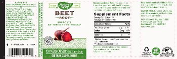 Nature's Way Beet Root - supplement
