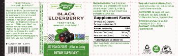 Nature's Way Black Elderberry 1150 mg - supplement
