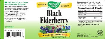 Nature's Way Black Elderberry 575 mg - supplement