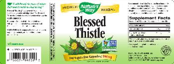 Nature's Way Blessed Thistle - supplement
