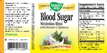 Nature's Way Blood Sugar Metabolism Blend - supplement