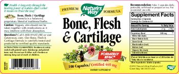 Nature's Way Bone, Flesh & Cartilage - supplement