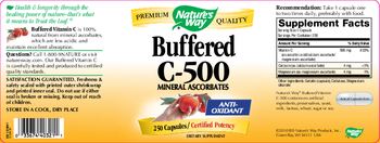 Nature's Way Buffered C-500 - supplement