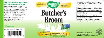 Nature's Way Butcher's Broom 470 mg - supplement