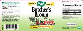 Nature's Way Butcher's Broom Root - supplement