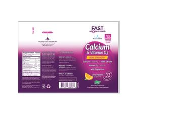 Nature's Way Calcium & Vitamin D3 Citrus Flavored - supplement