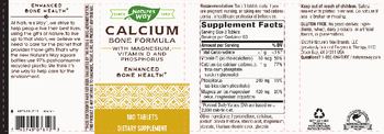 Nature's Way Calcium Bone Formula - supplement