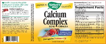 Nature's Way Calcium Complex - supplement