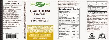 Nature's Way Calcium Complex - supplement