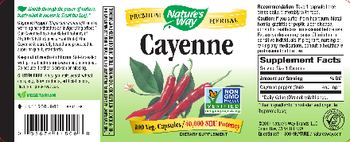 Nature's Way Cayenne - supplement