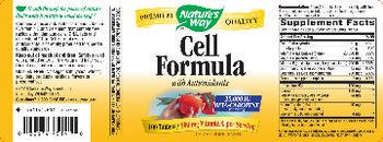Nature's Way Cell Formula With Antioxidants - supplement