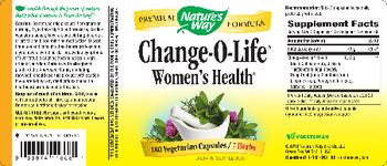 Nature's Way Change-O-Life - supplement