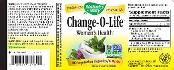 Nature's Way Change-O-Life - supplement