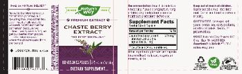 Nature's Way Chaste Berry Extract - supplement