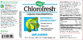 Nature's Way Chlorofresh Unflavored - supplement