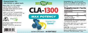 Nature's Way CLA-1300 Max Potency - supplement