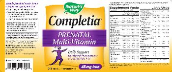 Nature's Way Completia Prenatal Multi-Vitamin - supplement