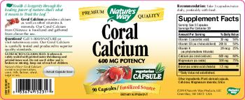 Nature's Way Coral Calcium 600 mg - supplement