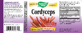 Nature's Way Cordyceps 500 mg - supplement
