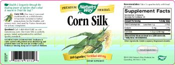 Nature's Way Corn Silk - supplement
