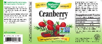Nature's Way Cranberry Fruit 465 mg - supplement