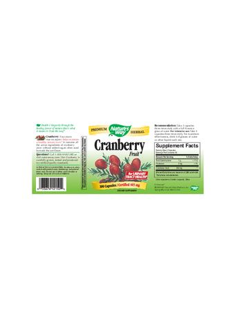 Nature's Way Cranberry Fruit - supplement