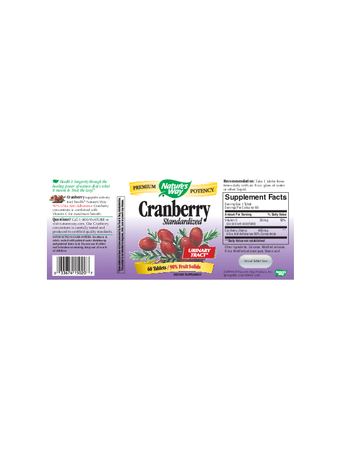 Nature's Way Cranberry Standardized - supplement