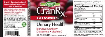 Nature's Way CranRx Gummies - supplement