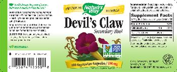 Nature's Way Devil's Claw - supplement