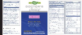 Nature's Way Doctor's Choice Multivitamin 45+ Women - supplement