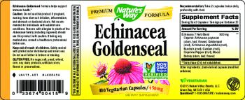 Nature's Way Echinacea Goldenseal 450 mg - supplement