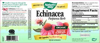 Nature's Way Echinacea Purpurea Herb - supplement