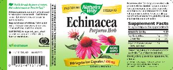 Nature's Way Echinacea Purpurea Herb 400 mg - supplement